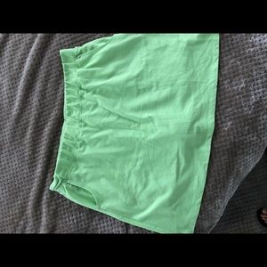 Green skort